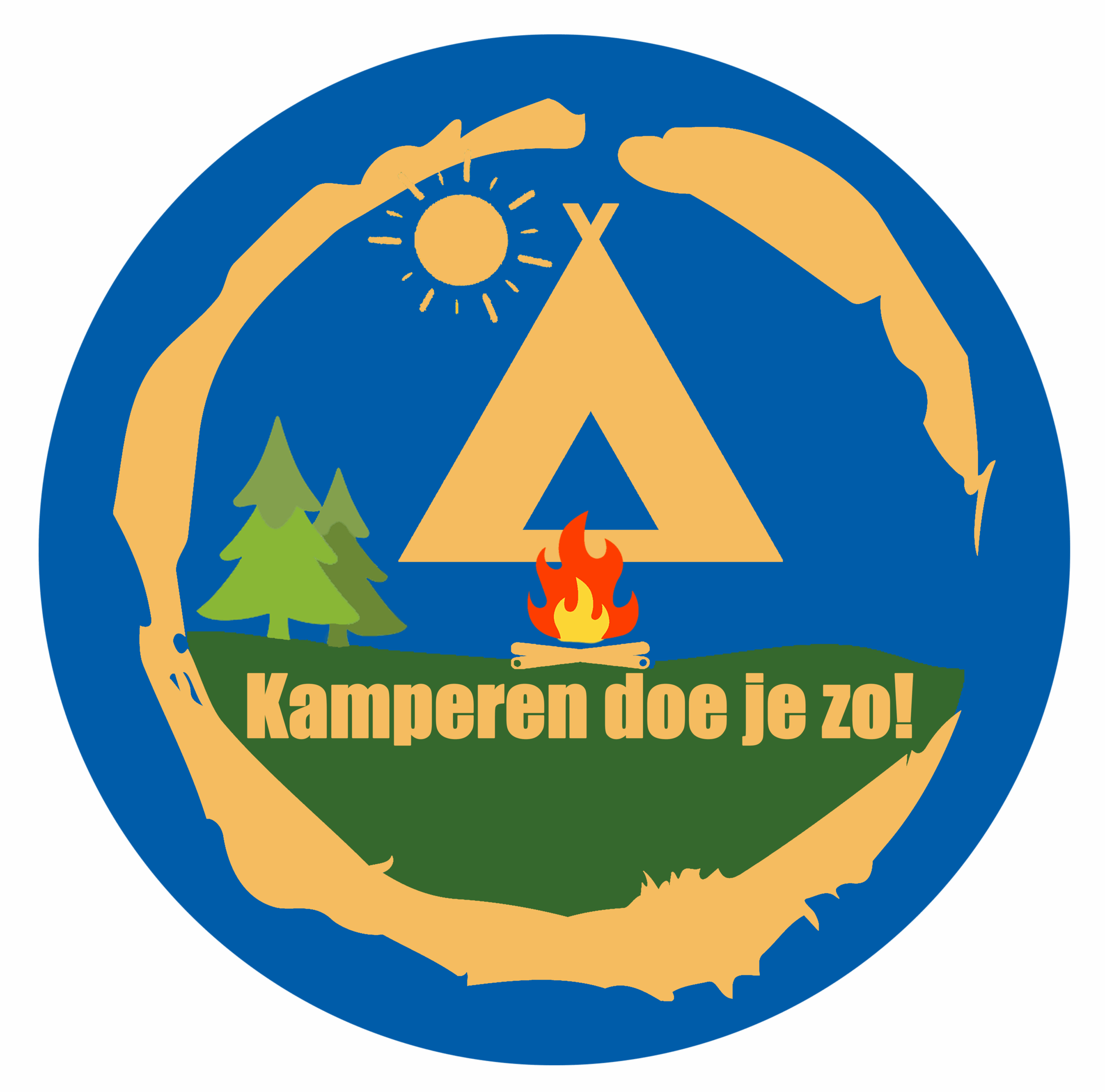 Logo Zomereditie Kamperen doe je zo